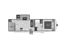 2024 Keystone Arcadia Select 27SBH Fifth Wheel at Big Adventure RV STOCK# AR24866 Floor plan Image