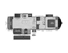 2024 Keystone Sprinter 30RL Fifth Wheel at Big Adventure RV STOCK# SP24994 Floor plan Image