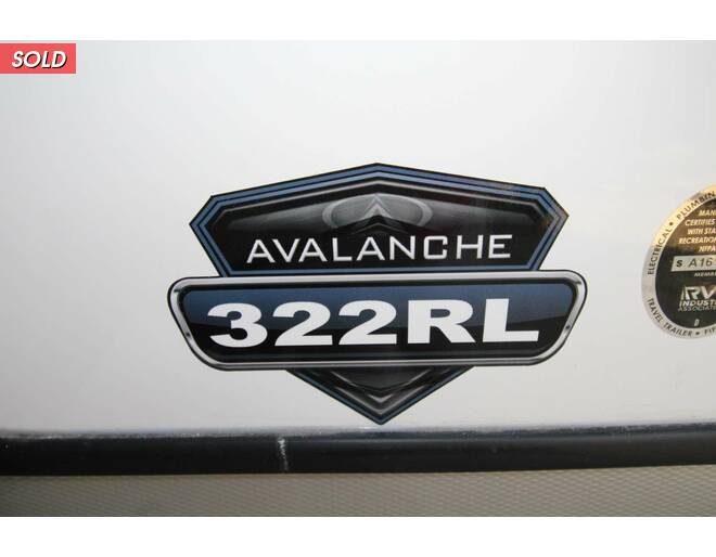 2022 Keystone Avalanche 322RL Fifth Wheel at Big Adventure RV STOCK# AV22678 Photo 12