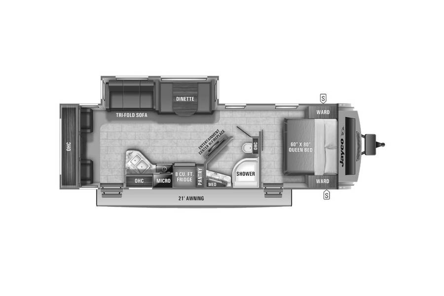 Floor plan for STOCK#JW21003
